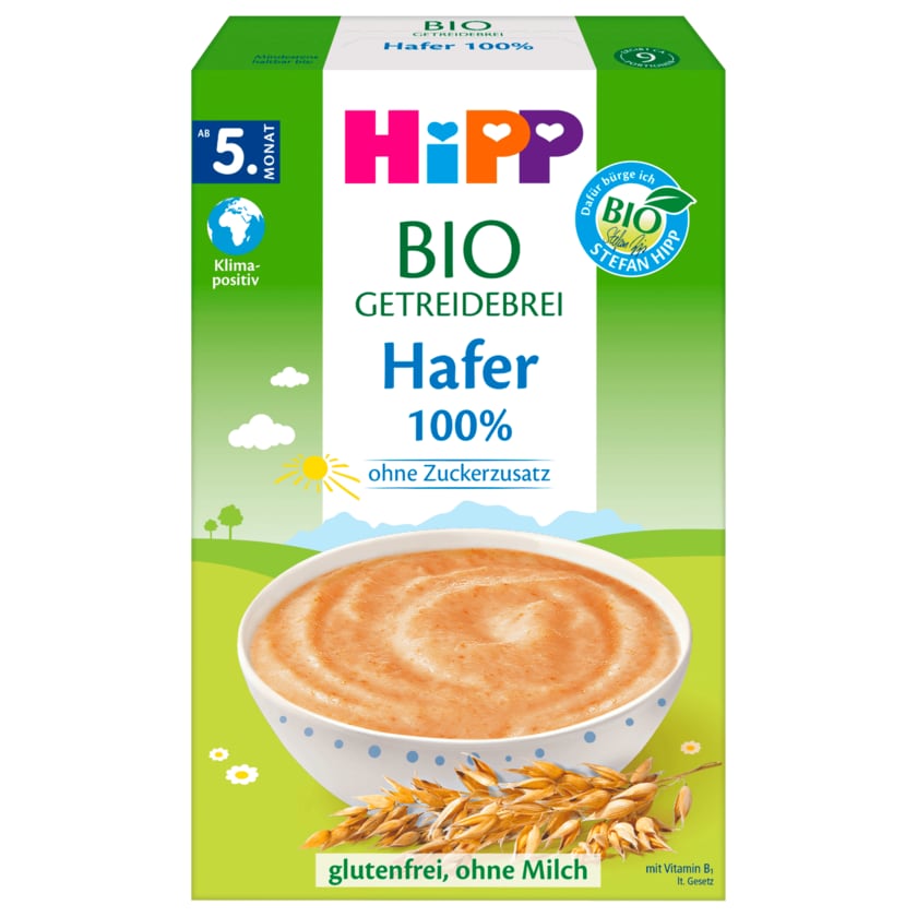 Hipp Bio Getreidebrei 100% Hafer 200g